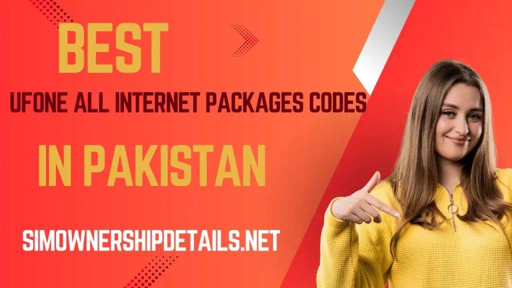 Ufone All Internet Packages Codes 2025