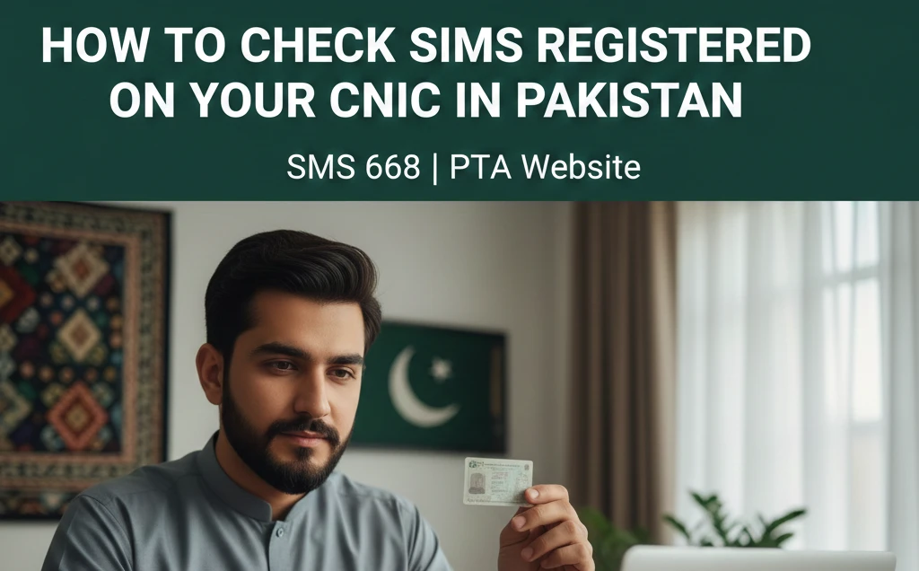 How to Check SIMs Registered on Your CNIC in Pakistan
